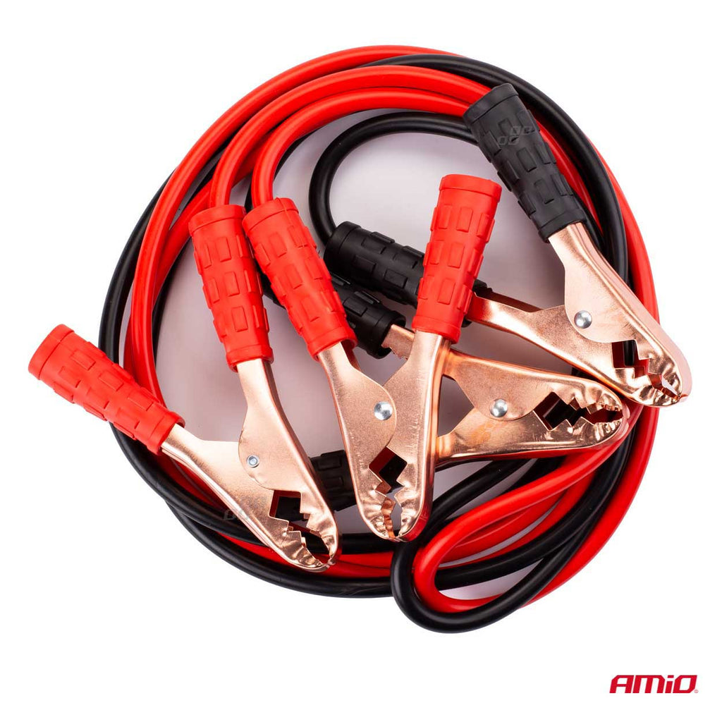Amio 600A Startkabels met Geïsoleerde Handvatten - 4 Meter Kabels