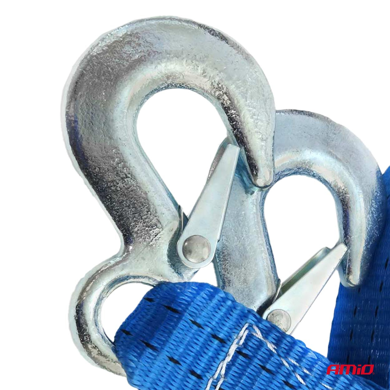 Amio Sleepkabel / Sleeptouw met haken - 4 meter en max 2500 KG