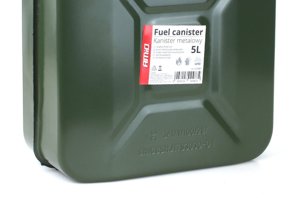Amio metalen Jerrycan - 5 Liter