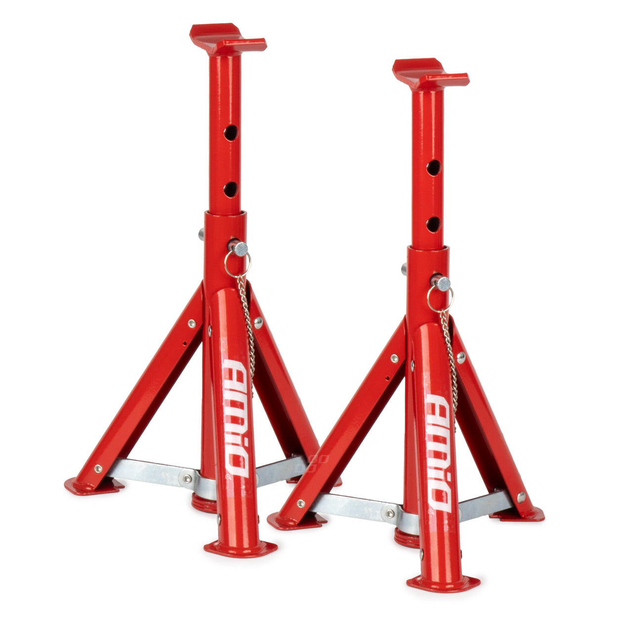 Amio Assteunen kriksteunen jack stands - verstelbaar 29 - 40,8 cm (2 stuks)