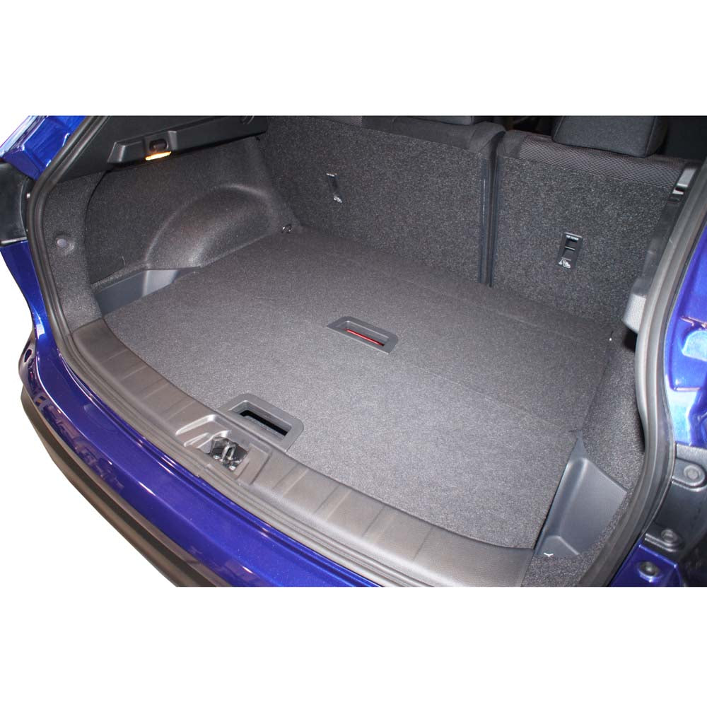 Guardliner kofferbakmat voor Nissan Qashqai II J11 (Acenta + Tekna) / Xtronic 2014-2021  (Verstelbare laadvloer) - TPE