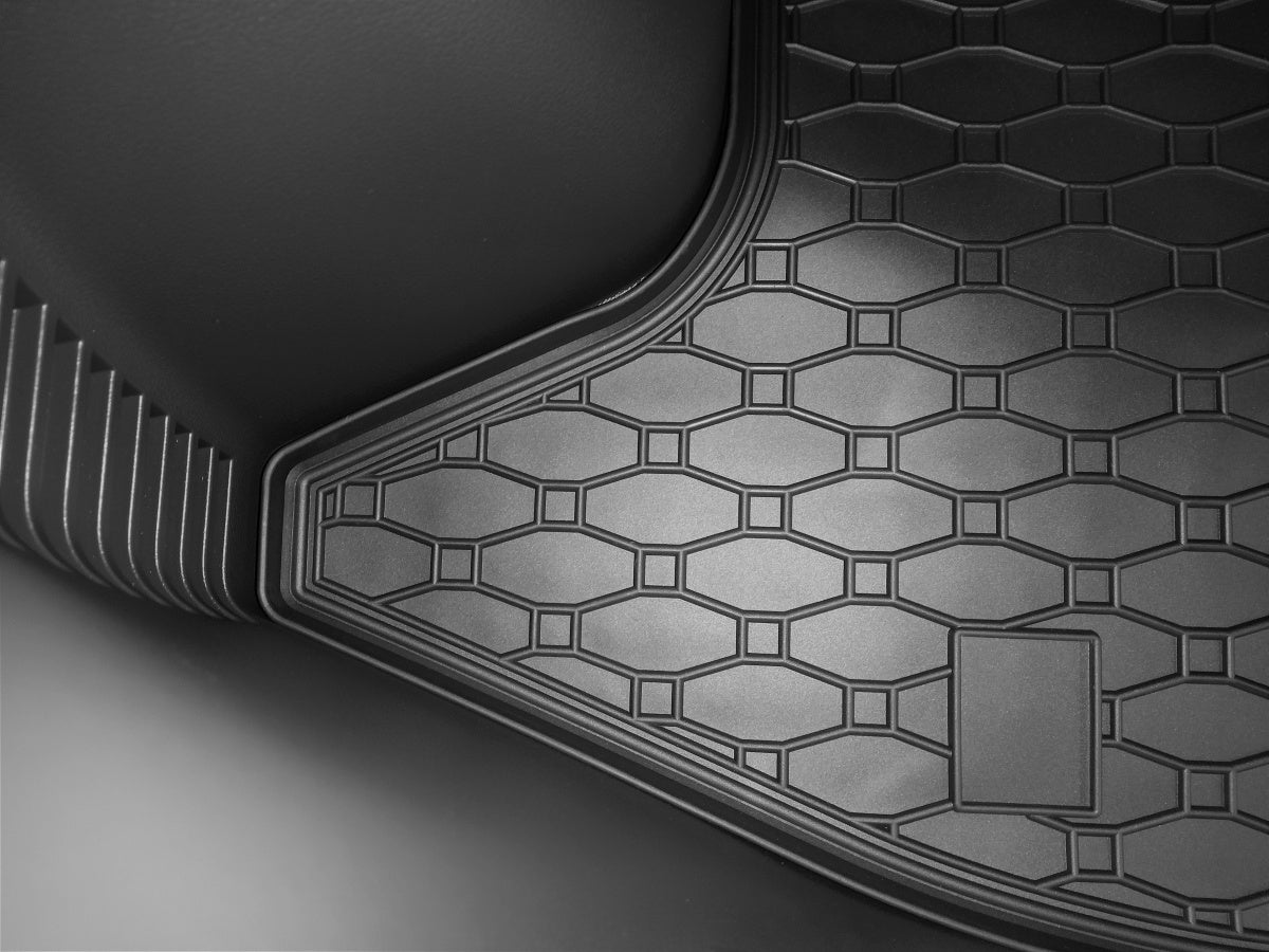 Kofferbakmat voor Hyundai Kona, Kona Electric (OS) (2017-2023), hoge laadvloer - Rubber