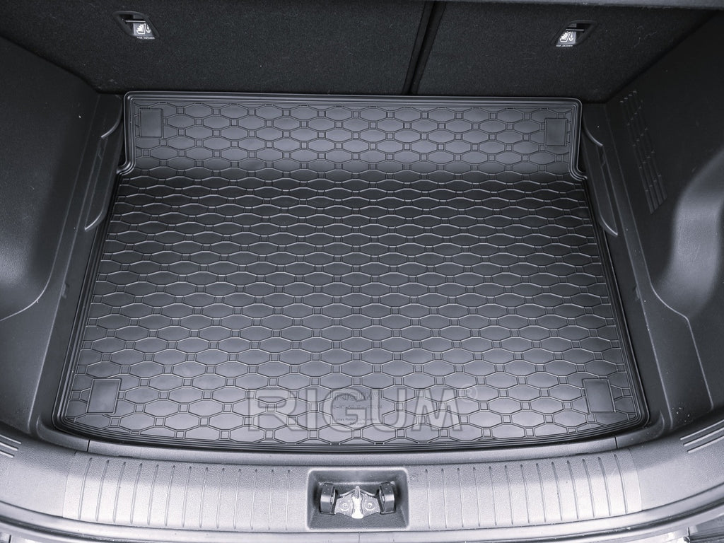 Kofferbakmat voor Hyundai Kona (OS) (2017-2023), lage laadvloer - Rubber