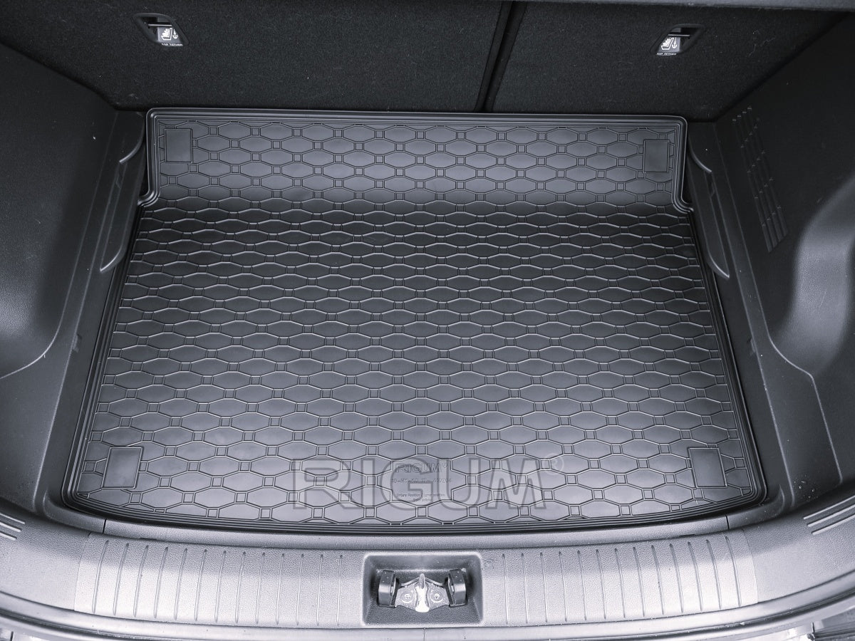 Kofferbakmat voor Hyundai Kona (OS) (2017-2023), lage laadvloer - Rubber