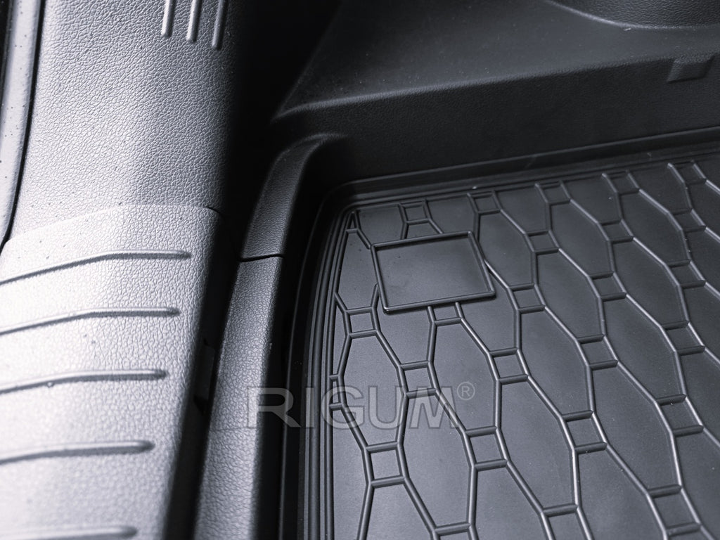 Kofferbakmat voor Hyundai Kona (OS) (2017-2023), lage laadvloer - Rubber