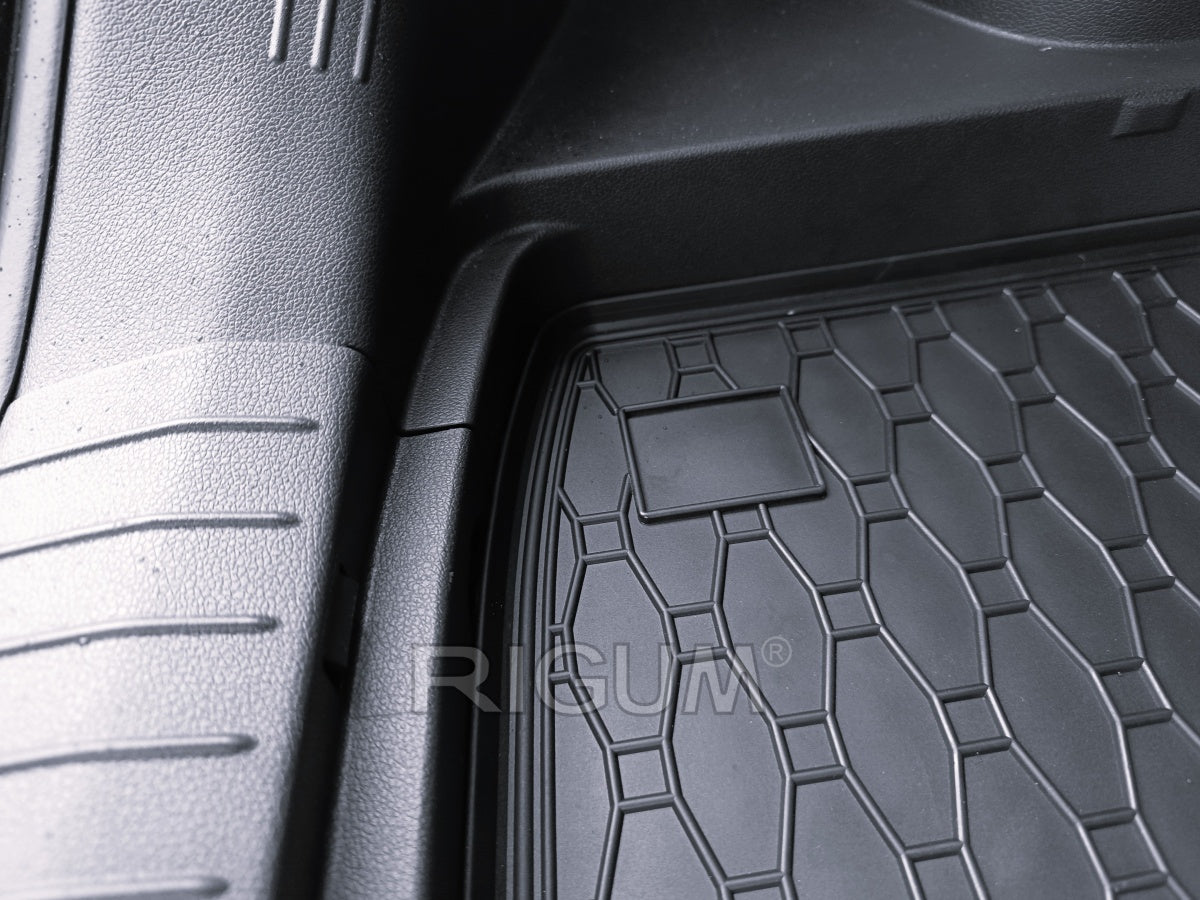 Kofferbakmat voor Hyundai Kona (OS) (2017-2023), lage laadvloer - Rubber