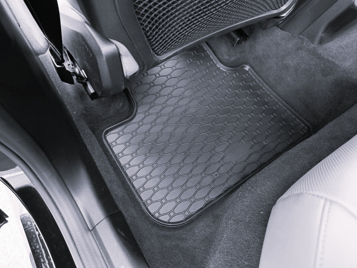 Rubber automatten voor de BMW X3 (G45) en BMW X3e (G45) PHEV (2025-heden)   - Rubber - 4-delig - Complete set