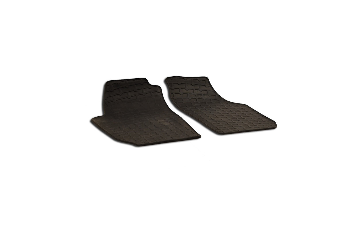 Automatten voor Skoda Roomster (ook Praktik) (5J) (2006-2015), alleen voorzijde - 2-delig - Rubber