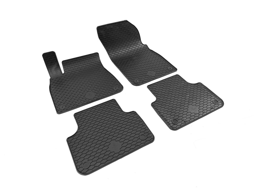 Rubber automatten voor Audi Q7 (4M) (2020-heden), Audi Q8 (2023-heden) - Rubber - 4-delig - Complete set