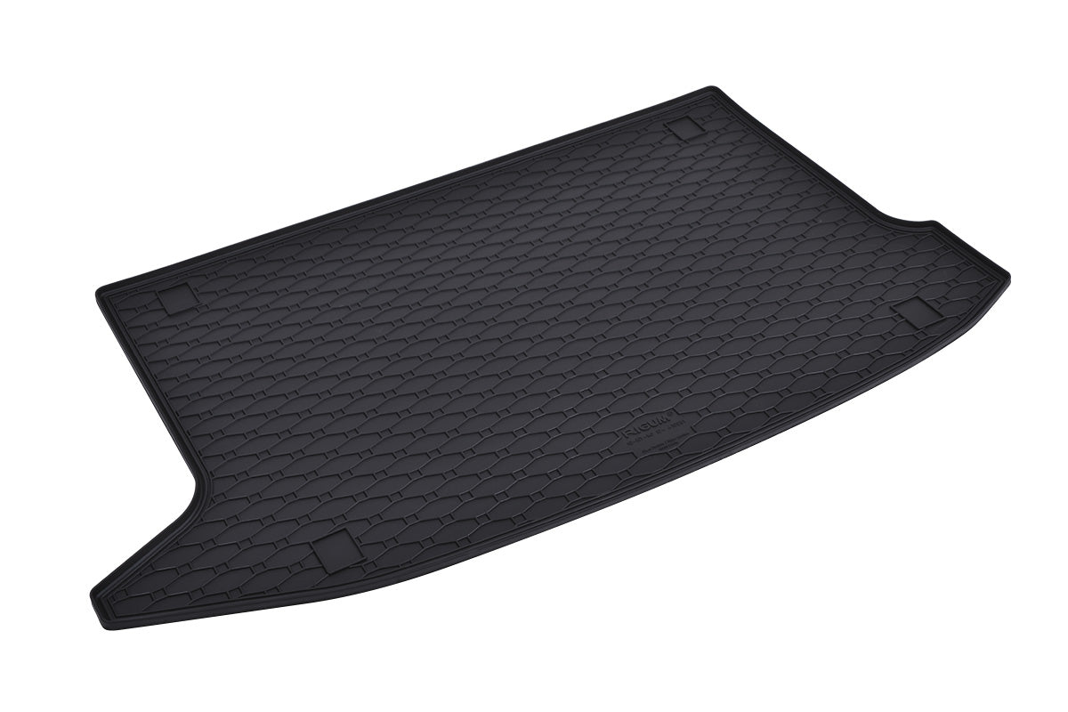 Kofferbakmat voor Hyundai Kona, Kona Electric (OS) (2017-2023), hoge laadvloer - Rubber