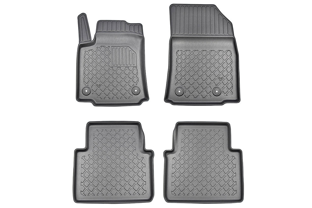 3D Automatten voor Opel Crossland X, Crossland en Citroen C3 Aircross (2017-2024) - TPE-Rubber - 4-delig
