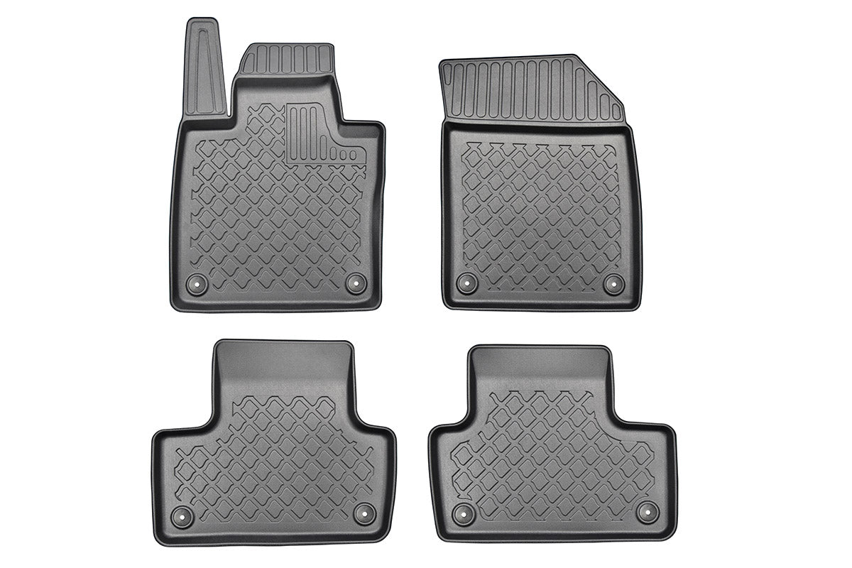 3D Automatten voor Volvo XC60, XC60 T8 PHEV vanaf 2017 (ook facelift na 2025) - TPE-Rubber - 4-delig