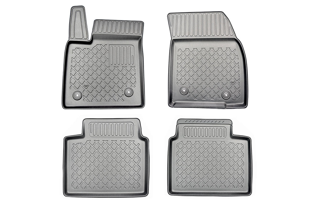 3D Automatten voor Ford Focus MK3 (vanaf 2018-) - TPE-Rubber - 4-delig
