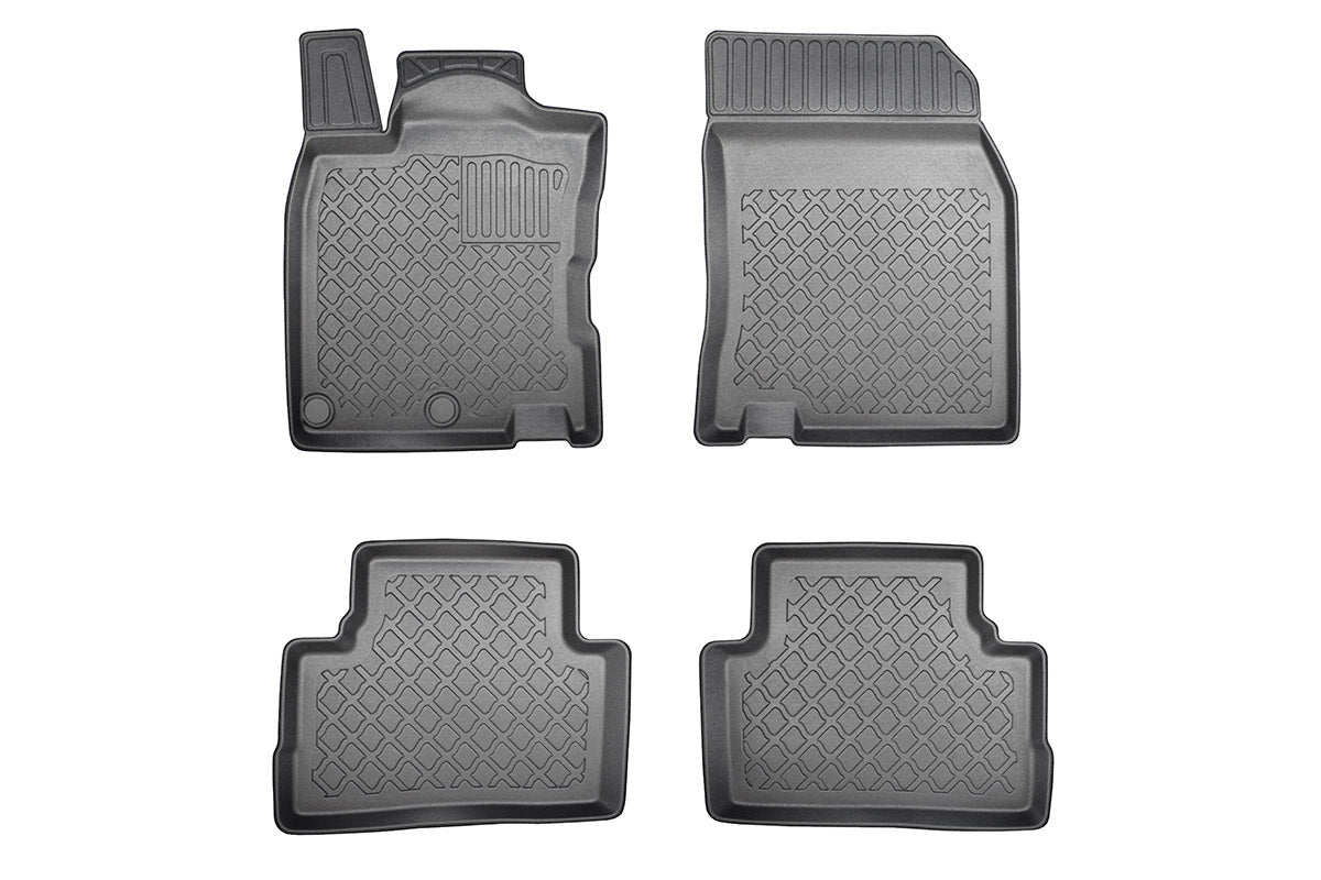 3D Automatten voor Nissan Qashqai (J11) (2014-2021) - TPE-Rubber - 4-delig