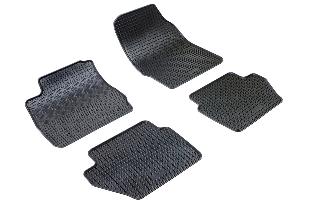 Automatten voor Ford Fiesta MK6 (2008-2017) - 4-delig - Rubber