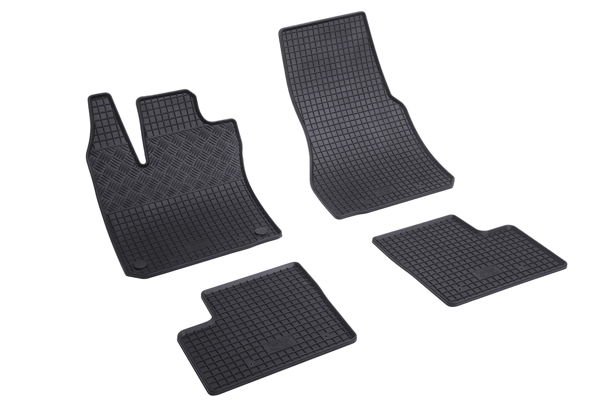 Automatten voor Renault Twingo 3, Smart Forfour (W453), EQ Forfour (W453) (vanaf 2014) - 4-delig - Rubber