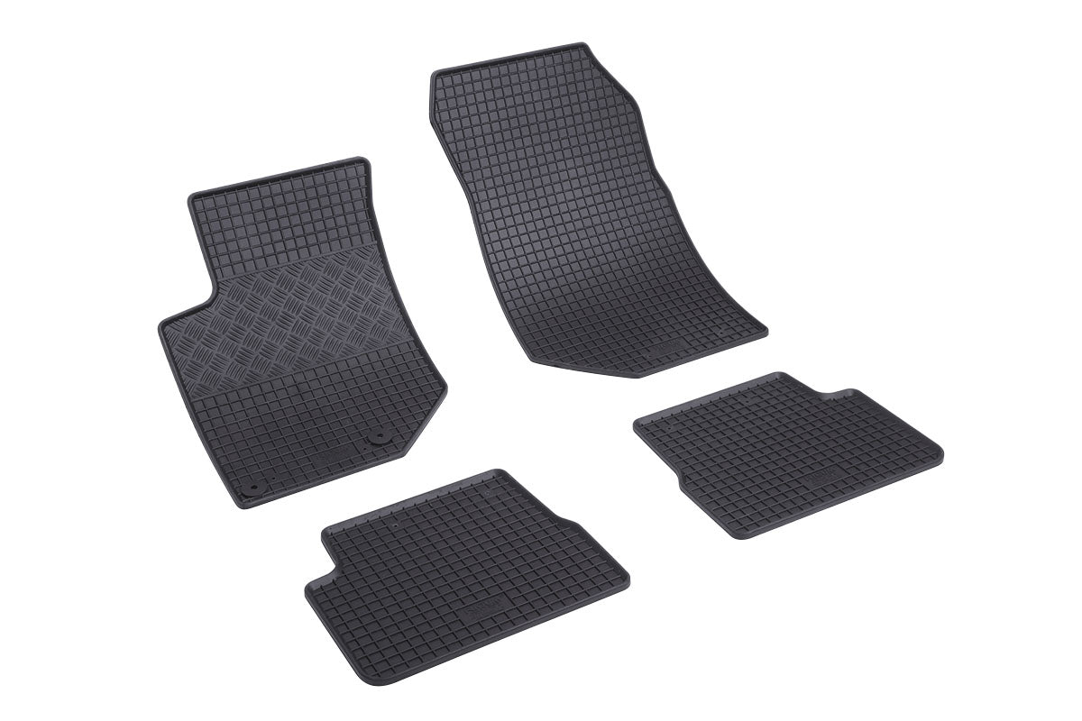 Automatten voor Opel Corsa F, Opel Mokka B, Peugeot 208 (vanaf 2019) - 4-delig - Rubber