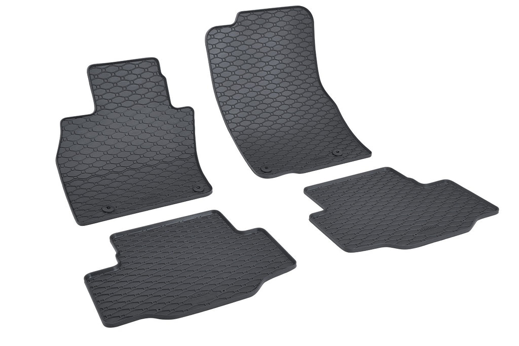 Rubber automatten voor de Mazda CX-80 (2025-heden) - Rubber - 4-delig - Complete set