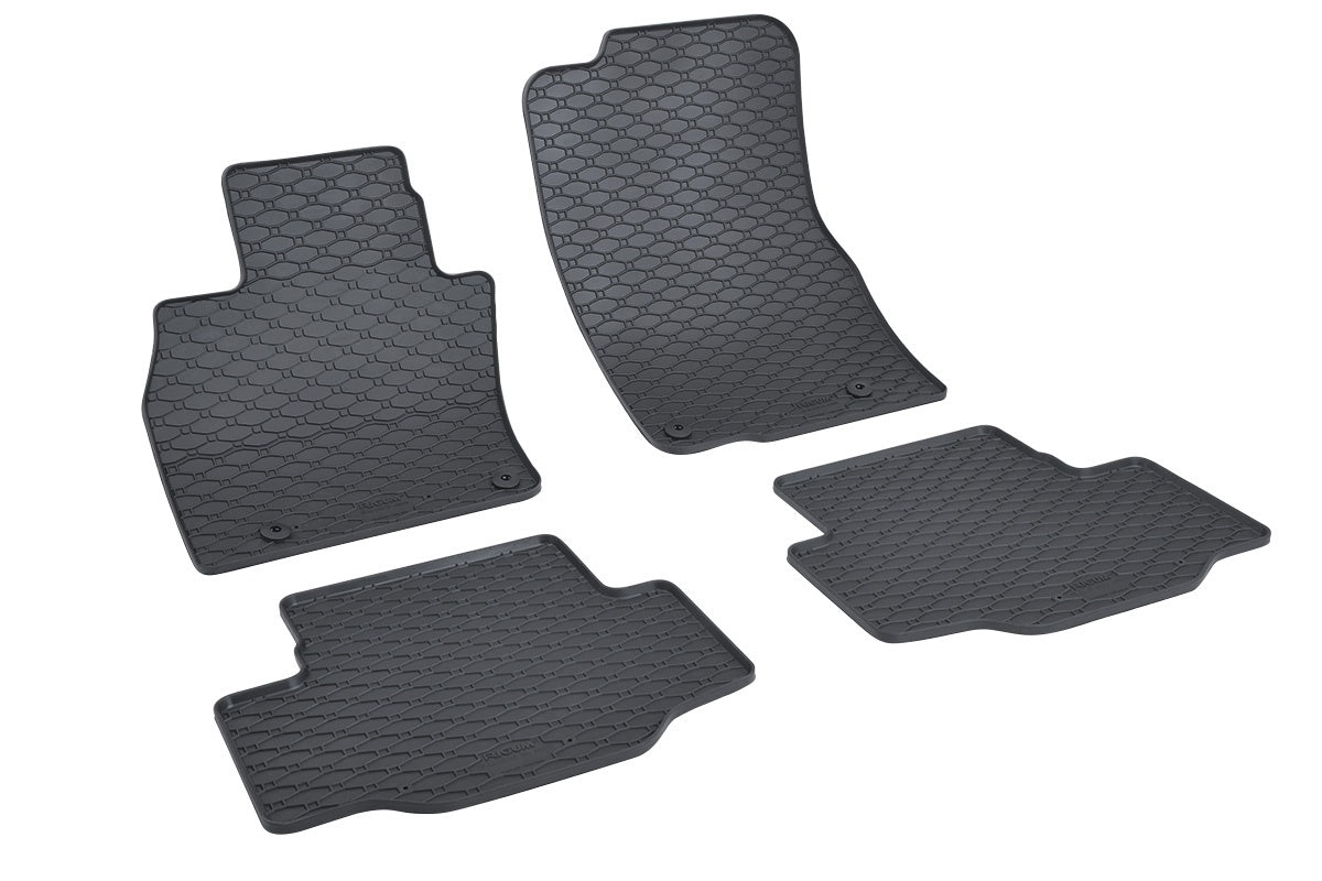 Rubber automatten voor de Mazda CX-80 (2025-heden) - Rubber - 4-delig - Complete set