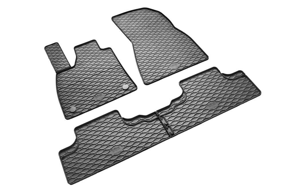 Rubber automatten voor de Renault 5 E-Tech, Renault 4 E-Tech, Alpine A290 en Nissan Micra K15 (2025-heden) - Rubber - 4-delig - Complete set