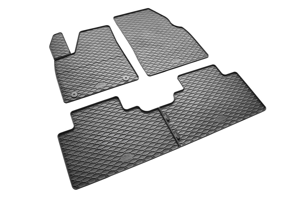 Rubber automatten voor de Leapmotor B10 (2025-heden) - Rubber - 4-delig - Complete set