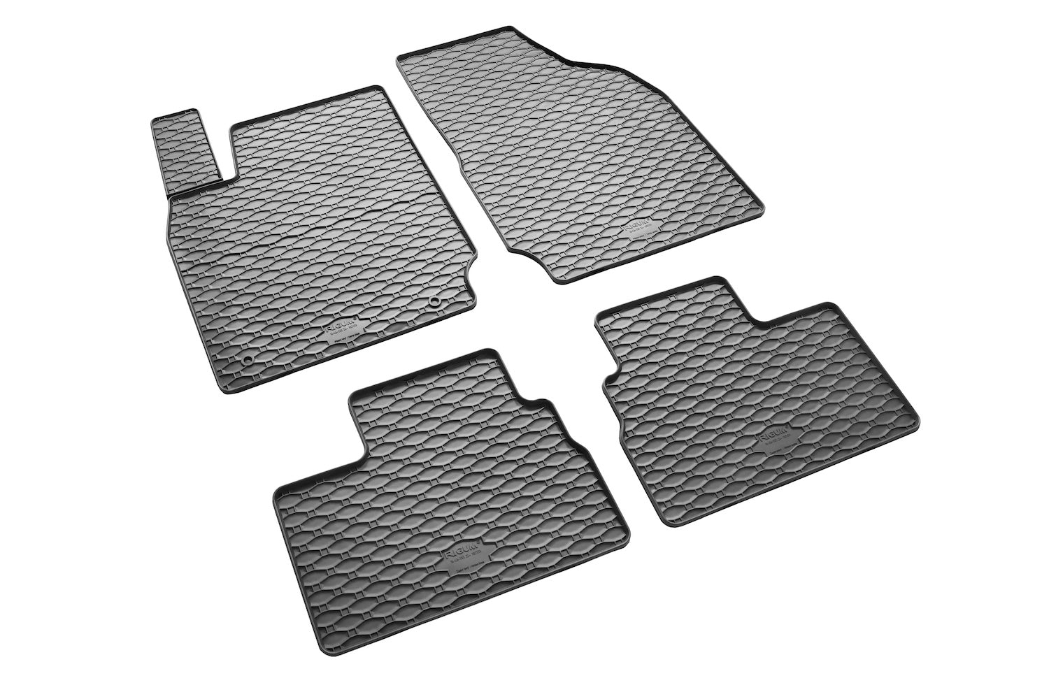 Rubber automatten voor de Leapmotor T03 (2024-heden) - Rubber - 4-delig - Complete set
