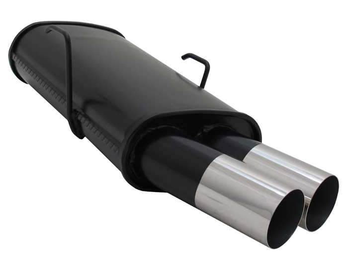 Novus einddemper voor Peugeot 106 - 2 x 76mm - RL-Design