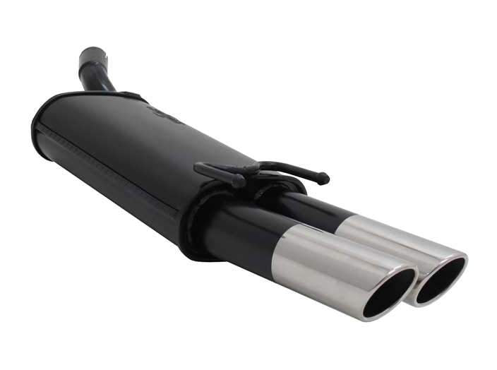 Novus einddemper voor Opel Tigra A - 2 x 76mm - SR-Design