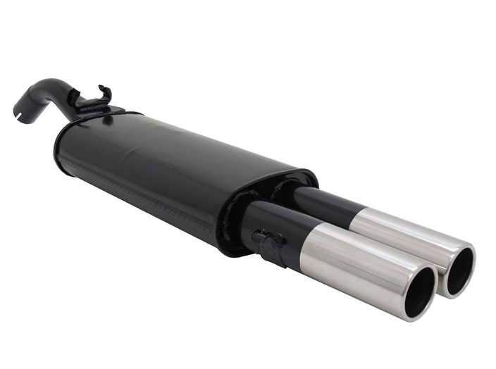 Novus einddemper voor Vw Golf 2 - 2x76 mm - M-Design