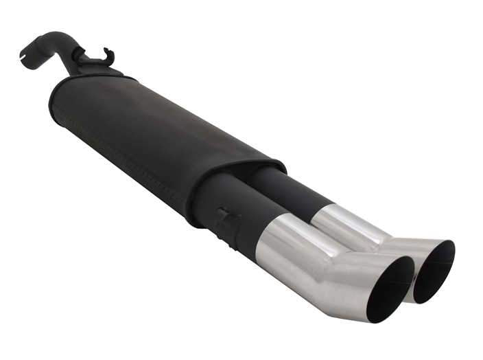 Novus einddemper voor Vw Golf 2 - 2x90 mm - DTM