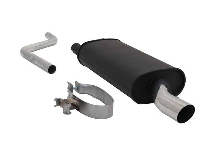 Novus einddemper voor Vw Polo 2, Polo 3 - 1x60 mm - S-Design