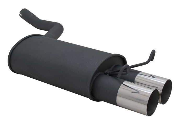 Novus einddemper voor Mercedes 190E - 2x76 mm - RL-Design