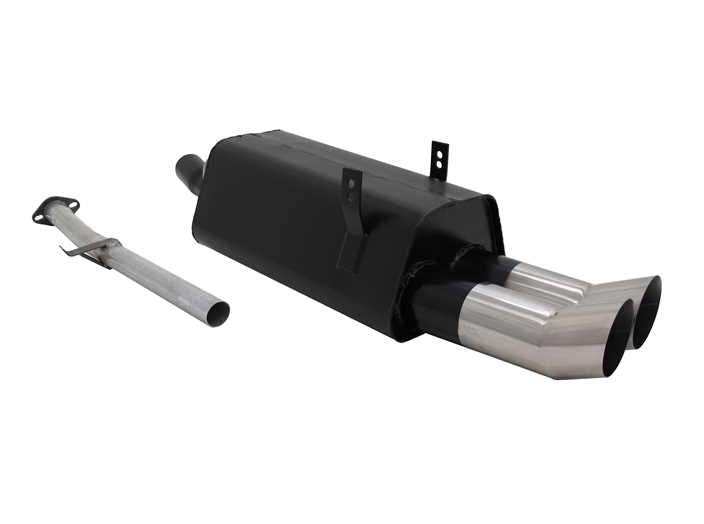 Novus einddemper voor Bmw 3-Serie E36 Sedan, Coupe, Cabrio, Touring (316i / 318i)  - 2 x 90mm - DTM