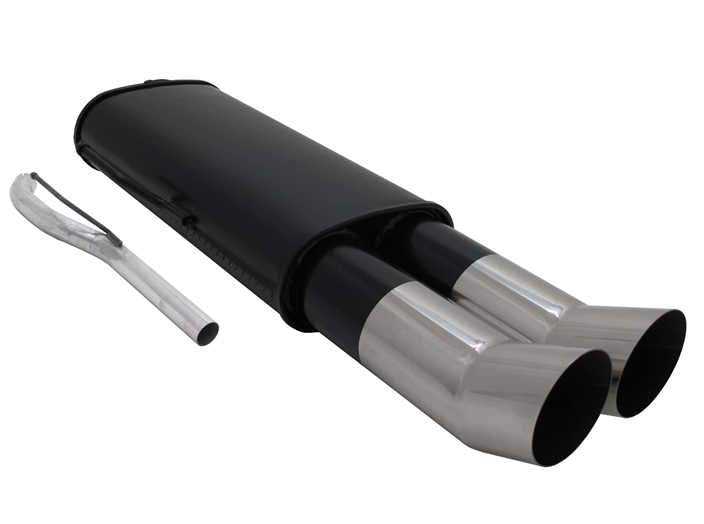 Novus einddemper voor Vw Passat Sedan, Passat Station (35i) - 2 x 90mm - DTM