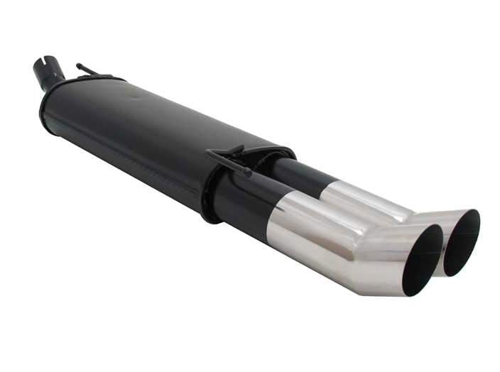 Novus einddemper voor Vw Golf 3, Golf 4 Cabrio - 2x90 mm - DTM