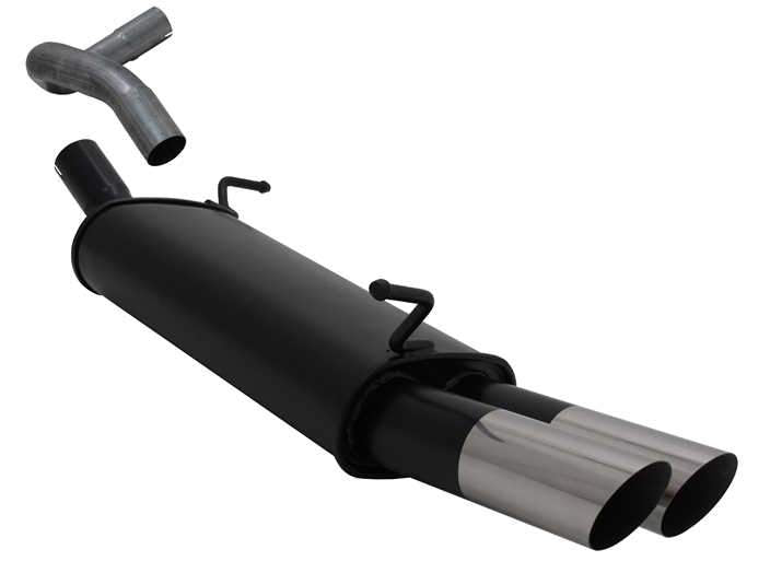 Novus einddemper voor Seat Ibiza 6L 2002-2009 - 2x76 mm - MS-Design