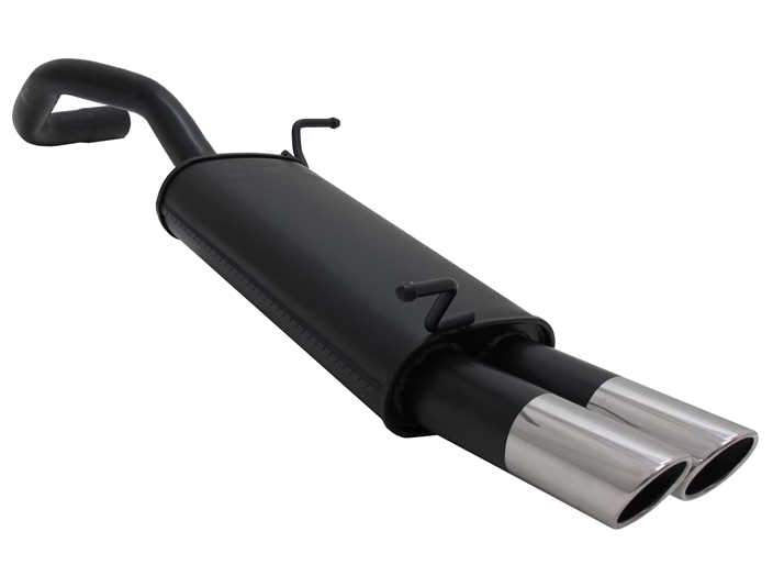 Novus einddemper voor Seat Ibiza 6L 2002-2009 - 2x76 mm - SR-Design