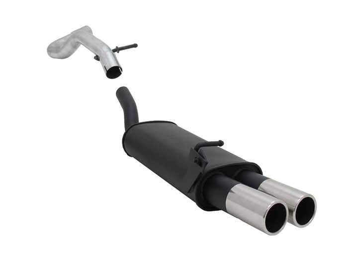 Novus einddemper voor A3 8L, Leon 1M, Vw Golf 4, New Beetle - 2x76 mm - M-Design