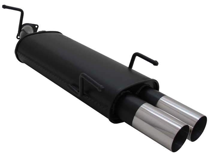 Novus einddemper voor Opel Vectra B Sedan, Vectra B Station - 2 x 76mm - RL-Design