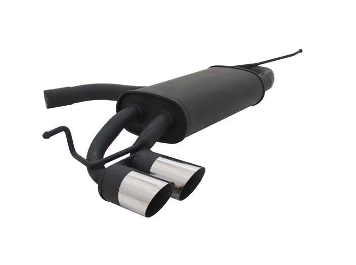 Novus einddemper voor Vw Golf 5, Golf 6 - 2x76 mm - MS-Design