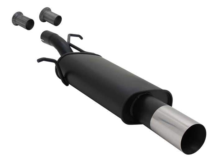 Novus einddemper voor Citroen C4, Peugeot 307 - 1x90 mm - RL-Design