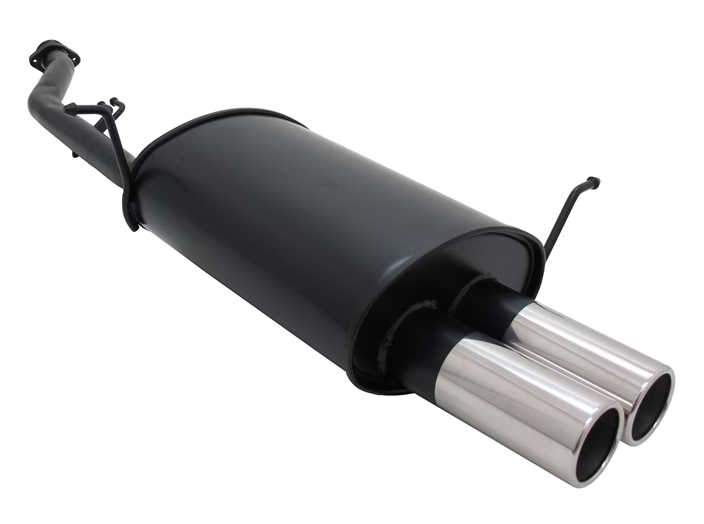 Novus einddemper voor Bmw 3-Serie E36 Compact (316i) - 2 x 76mm - M-Design