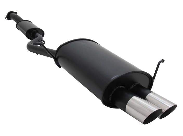 Novus einddemper voor Bmw 3-Serie E36 Compact (316i 1.9 M44/ 318Ti) - 2 x 76mm - MS-Design