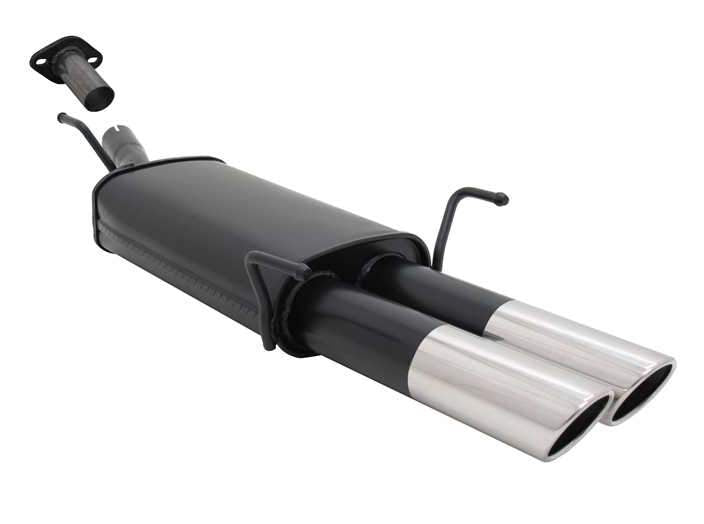 Novus einddemper voor Opel Astra G Cabrio / Coupe - 2x76 mm - SR-Design