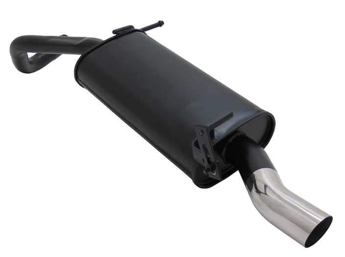 Novus einddemper voor Vw Polo 5, Polo 5 Facelift - 1 x 60mm S-Design