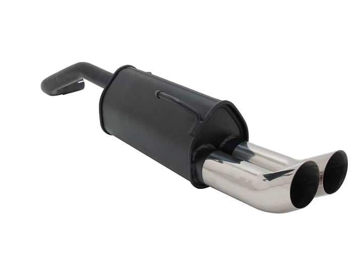 Novus einddemper voor Seat Arosa, Vw Lupo - 2x76 mm - DTM