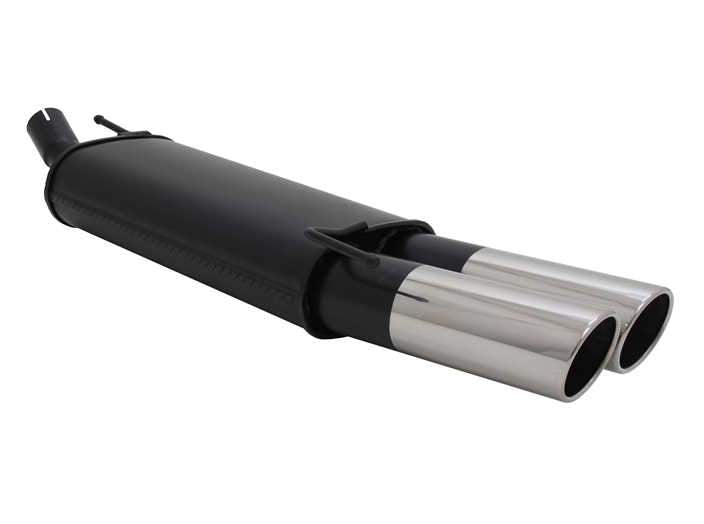 Novus einddemper voor Opel Astra F, Kadett E - 2 x 90mm - SR-Design