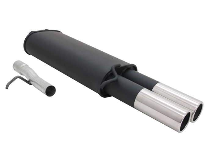 Novus einddemper voor Vw Passat Sedan, Passat Station (3B / BG) - 2 x 76mm - M-Design