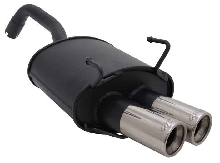 Novus einddemper voor Fiat Panda - 2 x 76mm - M-Design