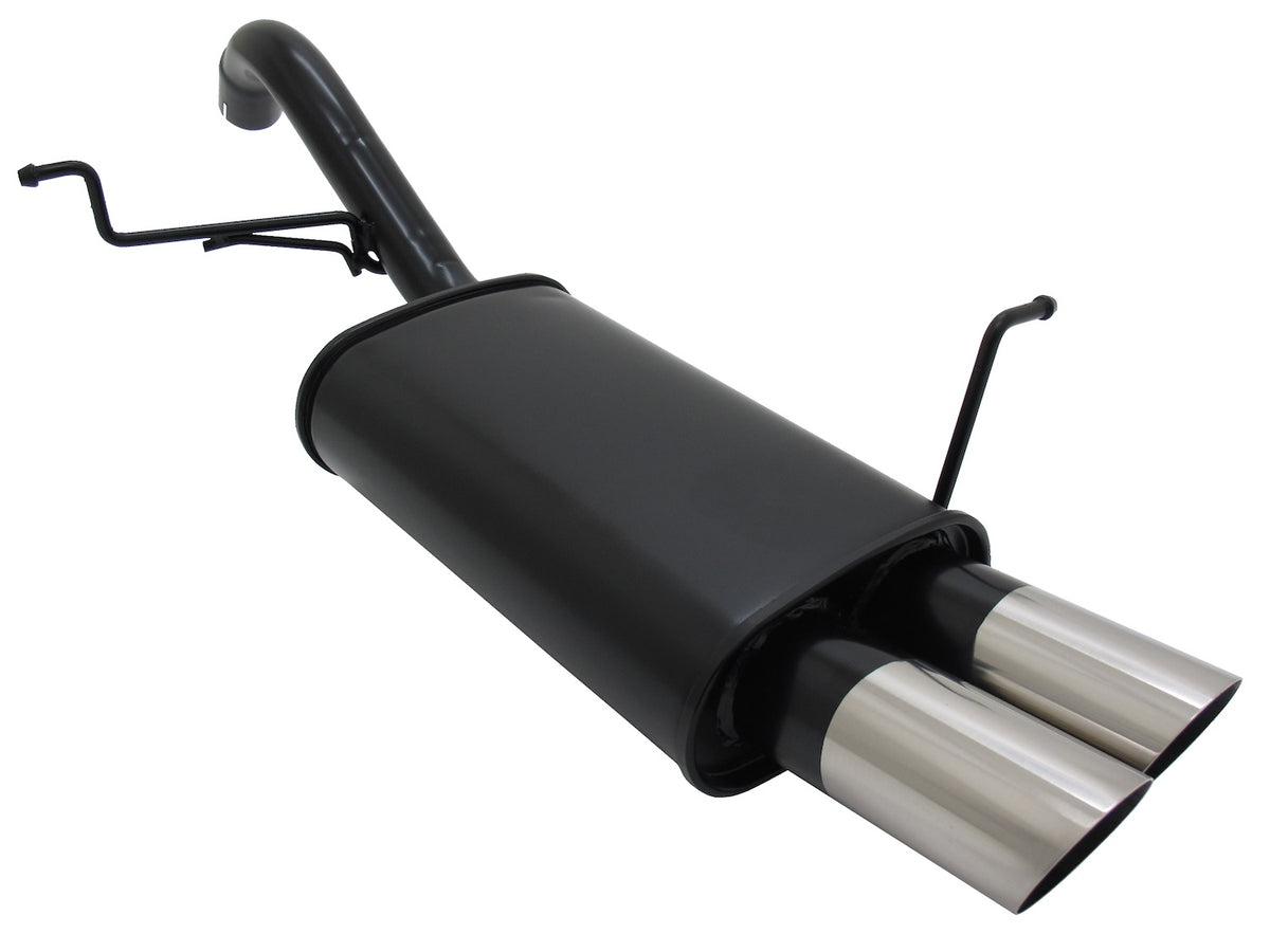 Novus einddemper voor Ford Fiesta MK6 (JA8) vanaf 2008 - 2x76 mm - MS-Design - A5412E76S